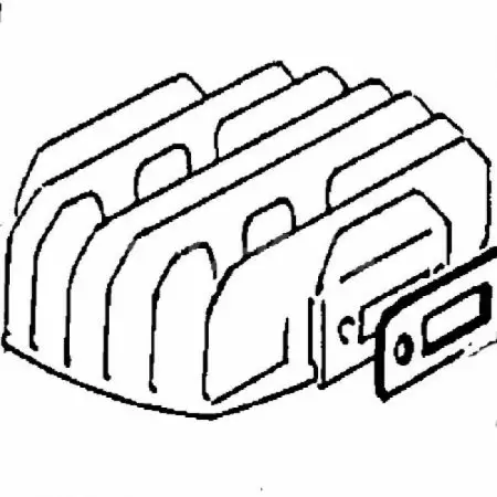 (6223018600) Крышка блока цилиндра B4900