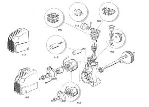 Набор клапанных пластин