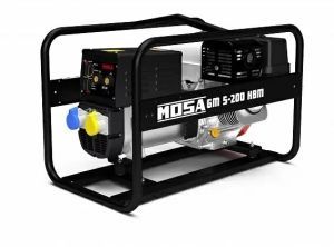 Бензиновый генератор Mosa GW 5-200 HBM  сварочный фото