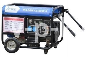 Бензиновый генератор ТСС GGW 4.5/200E-R в шумозащитном кожухе  Бензиновый генератор ТСС GGW 4.5/200E-R в шумозащитном кожухе  фото