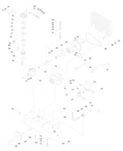 MOTOR FUBAG VCF - 50 CM3 (45681465) HS2065Z52 фото