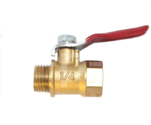 R 4112101200 Кран шаровый 1/4"M (аналог 7130010000) для 100v80