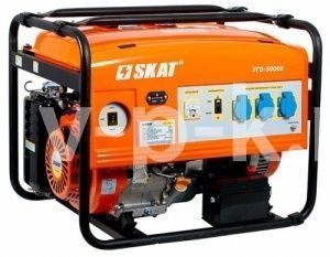 Бензиновый генератор Скат УГБ-5000Е  стационарный Бензиновый генератор Скат УГБ-5000Е  стационарный фото