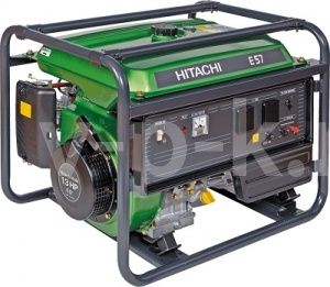 Бензиновый генератор Hitachi E57S Auto  Бензиновый генератор Hitachi E57S Auto  фото
