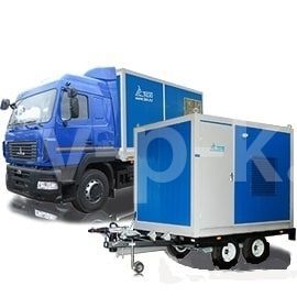 Дизельный генератор ТСС АД-440С-Т400-1РМ20 на прицепе  фото