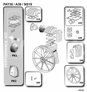 Комплект уровня масла a39 фото