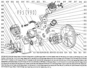 Патрон воздушного фильтра V90 W95 W115 для v90 фото