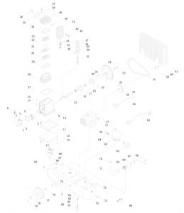 AFTERCOOLER GASKET FUBAG B6800B 200 СТ5 HS2065Z40 фото