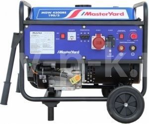 Бензиновый генератор MasterYard MGW 4500RE-190/3  Бензиновый генератор MasterYard MGW 4500RE-190/3  фото