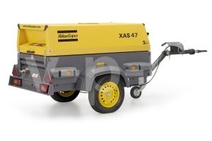 Винтовой компрессор Atlas Copco XAS 47 DD С ГЕНЕРАТОРОМ