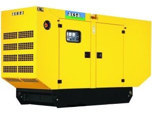 Дизельный генератор Aksa APD200C в кожухе  фото