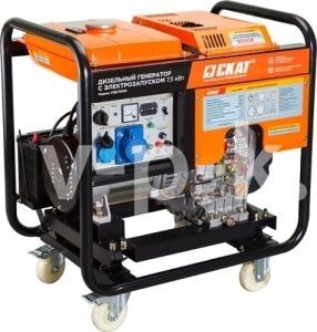 Дизельный генератор Скат УГД-7500Е  стационарный Дизельный генератор Скат УГД-7500Е  стационарный фото