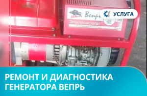 Ремонт и диагностика дизельного генератора Вепрь АДП 5-230 ВЯ-БС