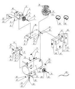 R 3101.00.00.201 Патрубок 3/8"х70 мм для 50lh20a-1.5 фото