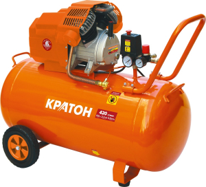 Поршневой компрессор КРАТОН AC-420-100-DDV масляный фото
