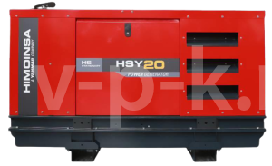 Дизельный генератор Himoinsa  HSY-20 М5 в кожухе 1-фазный