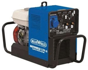 Бензиновый генератор BlueWeld Motoweld 174 CE  Бензиновый генератор BlueWeld Motoweld 174 CE  фото