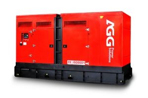 Дизельный генератор AGG C513E5 в кожухе  фото