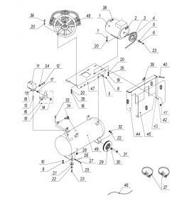 R 3101.00.00.301 Переходник 1/4"Mх3/8"F (аналог 4151600001) для 50lb40
