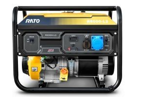Бензиновый генератор RATO R6000-L2W + колесный комплект  Бензиновый генератор RATO R6000-L2W + колесный комплект  фото