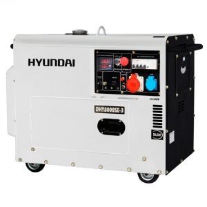 Дизельный генератор Hyundai DHY 8000SE-3  Дизельный генератор Hyundai DHY 8000SE-3  фото