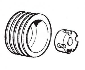 9056439 Втулка шкива компрессора ABAC 9056439 фото