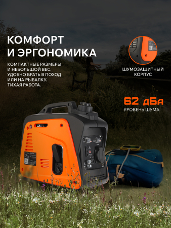 Бензиновый генератор  GP 1000 i