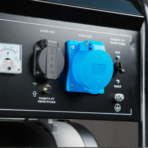 Бензиновый генератор Fubag PRG 6000 ES + Комплект колес и ручек для генераторов в ПОДАРОК 46717_838765 портативный фото