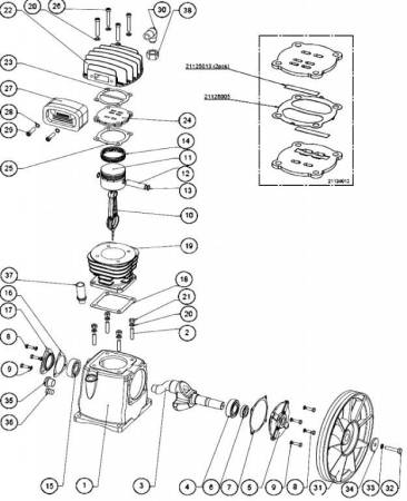 R 11122001 Шайба стопорная D.8 мм (медная) LH20-2/LB30-2/40-2/LT100 для lh20