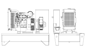 Дизельный генератор Onis Visa BD 30 B  Дизельный генератор Onis Visa BD 30 B  фото