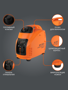 Бензиновый генератор PATRIOT GP 2000 i 474101035 фото