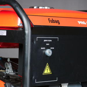 Бензиновый генератор Fubag PRG 6000 ES + Комплект колес и ручек для генераторов в ПОДАРОК 46717_838765 портативный фото