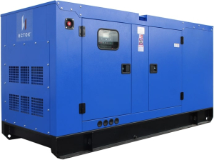 Дизельный генератор Исток АД120С-Т400-РПМ35 в кожухе  фото