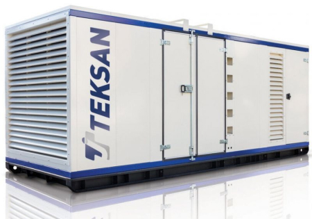 Дизельный генератор  TJ840PE5L в кожухе