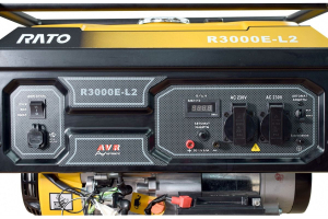 Бензиновый генератор RATO R3000E-L2 электростартер  для дачи фото