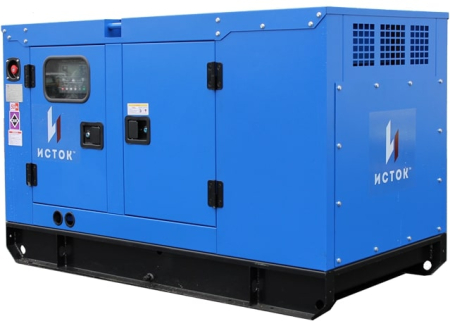 Дизельный генератор  АД16С-Т400-РПМ15 в кожухе с АВР