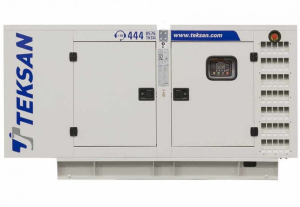 Дизельный генератор TEKSAN TJ100PE5L в кожухе  стационарный фото