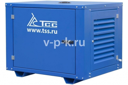 Бензиновый генератор ТСС SGG 7000Е в погодозащитном кожухе МК-1