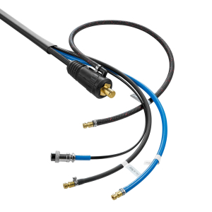  Горелка TIG TP 20 (ОКС 35-50, б/р, 2PIN) 4м водяное охлаждение TBW2002-04 фото