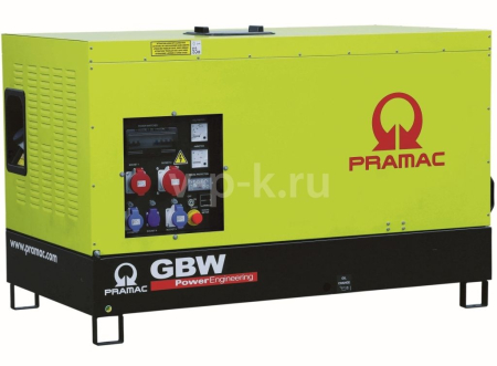 Дизельный генератор  GBW30Y 3-фазный в кожухе