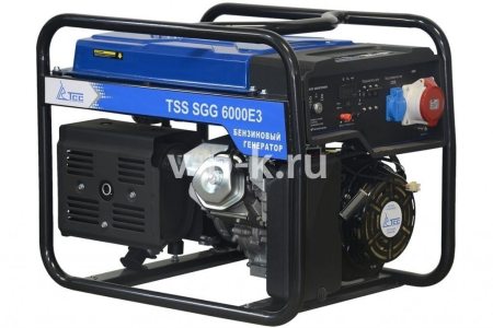 Бензиновый генератор ТСС SGGX 6000 E3