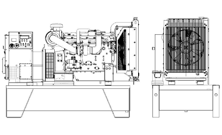 Дизельный генератор Onis Visa P 151 B