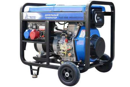 Дизельный генератор  SDG 7000EH3UA в погодозащитном кожухе