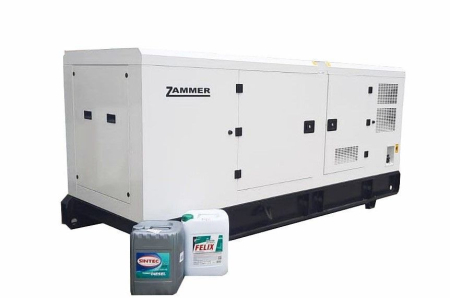 Дизельный генератор  AD-450-Т400 Prof 6M33D572E200 в кожухе