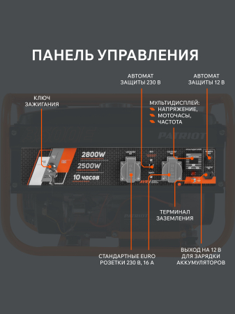 Бензиновый генератор  GRS 3500 E
