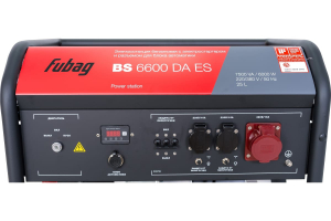 Бензиновый генератор Fubag BS 6600 DA ES 641693, 838799 (838758) Бензиновый генератор Fubag BS 6600 DA ES 641693, 838799 (838758) фото