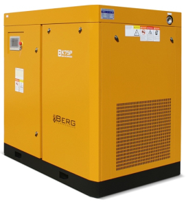 Винтовой компрессор Berg ВК-75Р 12 (IP23) масляный фото