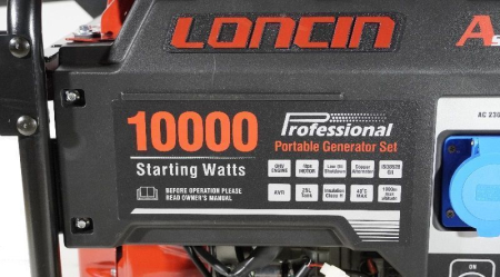 Бензиновый генератор  LC10000D-AS, 3-х фазный (с мощностью без ограничений при 1-но и 3-х фазном режиме) Бензиновый генератор  LC10000D-AS, 3-х фазный (с мощностью без ограничений при 1-но и 3-х фазном режиме)