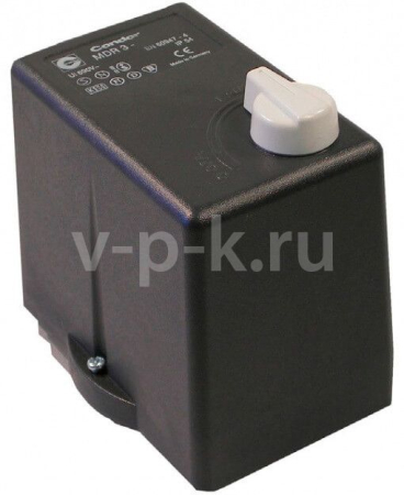 R 4996110673 Прессостат Condor MDR3/11 3х1/4"F+1х3/8"F, 6,3А, 380В (аналог 7250450000) для 200lb40