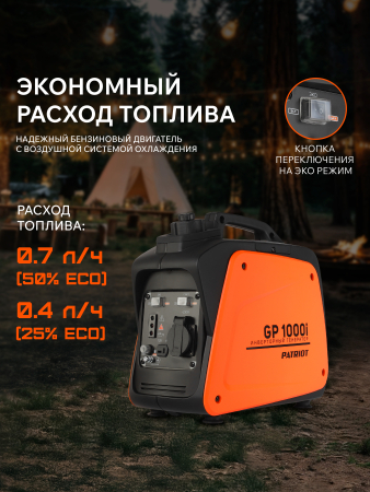 Бензиновый генератор  GP 1000 i